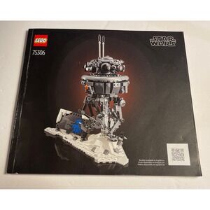 Lego Star Wars Imperial‎ Probe Droid 75306 Hoth Instruction Manual Booklet